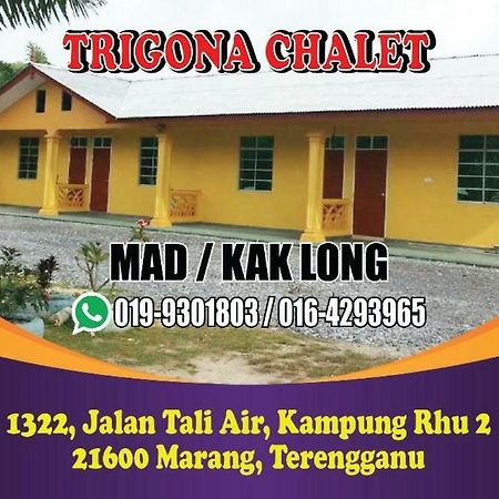 Trigona Chalet Hotel Marang Bagian luar foto